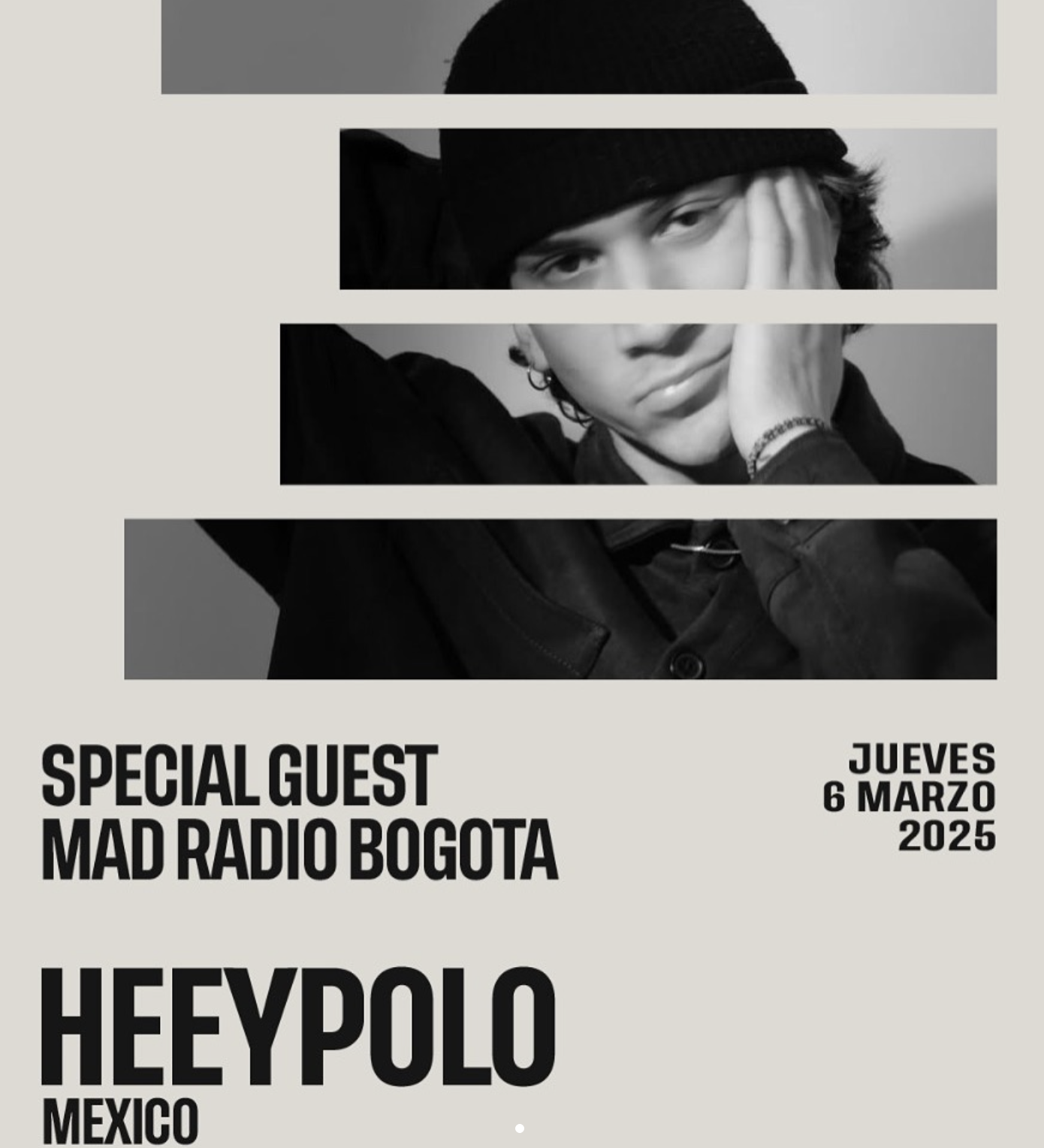 Mad Radio Bogotá flyer